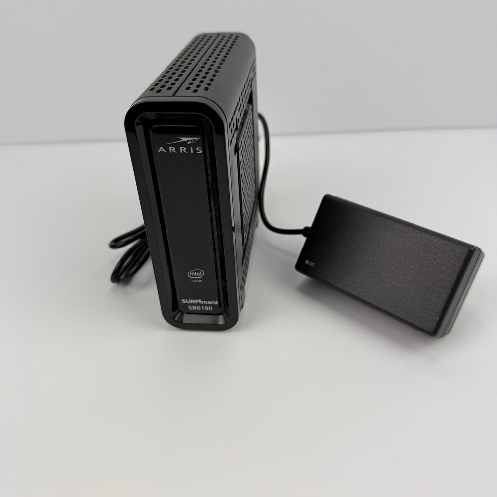 Arris SURFboard SB6190 Cable Modem DOCSIS 3.0 High Speed Black